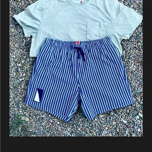 Tracksmith Striped Shorts